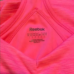 Reebok athletic tank with shelf bra